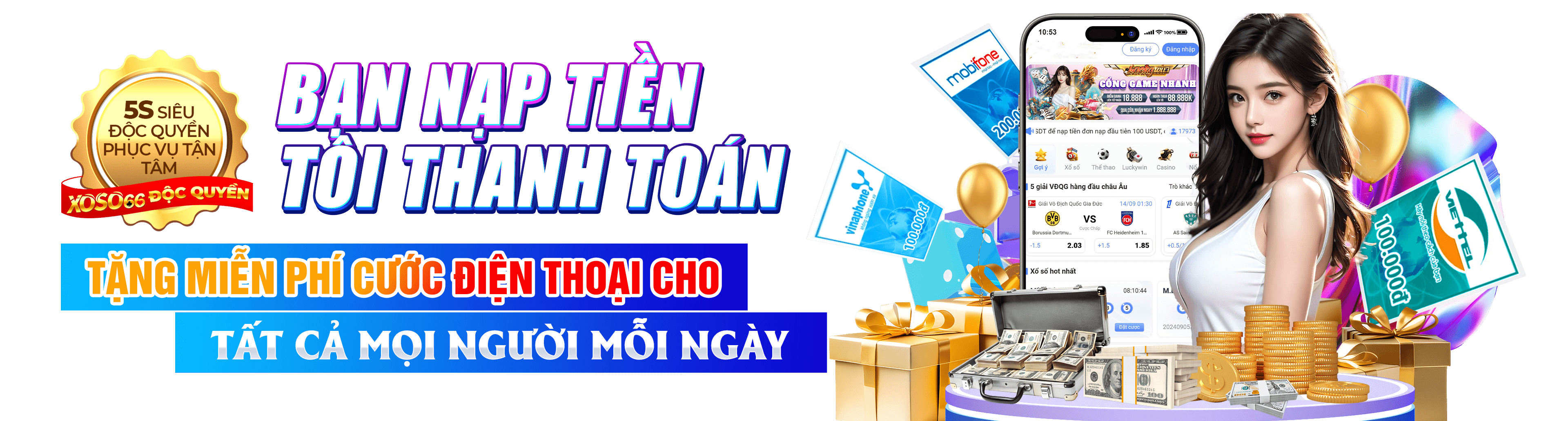 Hình ảnh quảng cáo của z66 hiển thị nền tảng và các lợi ích